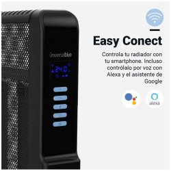 Vrmeelement Universal Blue 4020B UCRM9004 Svart 2000 W