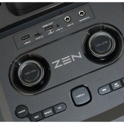 Bluetooth Hgtalare ZEN ZEN RINGS 600W Svart