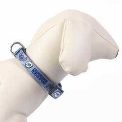 Hundhalsband Stitch Mrkbl