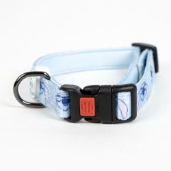 Hundhalsband Stitch Ljusbl XS/S