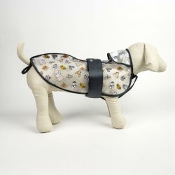 Regnrock fr hundar Disney Svart S