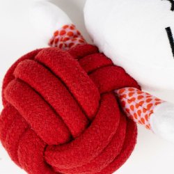 Hundleksak Hello Kitty Rd Polyester Bomull