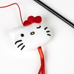 Kattleksaken Hello Kitty Rd PVC PET