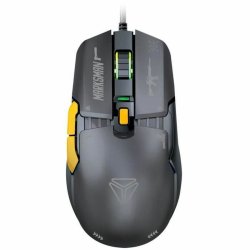 Mus Yenkee MARKSMAN - YMS 3600BK Svart 3600 DPI