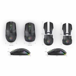 Mus Yenkee MARKSMAN - YMS 3600BK Svart 3600 DPI