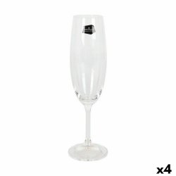 Champagneglas Crystalex Lara Glas 220 ml Champagne 6 Delar (6 an