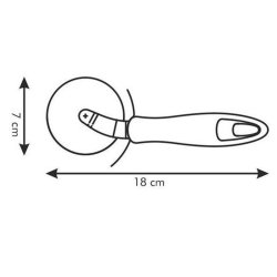 Pizzakniv Tescoma Presto Rostfritt stl