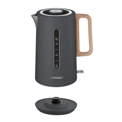 Vattenkokare Concept RK3370 Gr Rostfritt stl 1850-2200 W 1,7 L