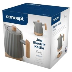Vattenkokare Concept RK0092 Mrkgr Keramisk 1500 W 1,5 L