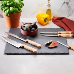 Kotlettkniv Richardson Sheffield Artisan Svart Tr Metall Rostfr