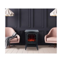 Dekorativ och elektrisk ppen spis fr vgg Classic Fire Torino