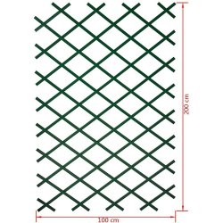 Gitter Nature Slppa Grn Plast 1 x 2 m