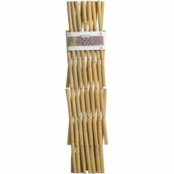 Gitter Nature Enrejado de bamb elstico 70x180cm Brun Bambu