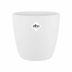 Kruka Elho Vit Plast Rund