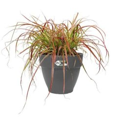 Kruka Elho  55 cm Svart Plast Rund Modern