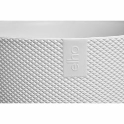 Kruka Elho Vit Plast Rund