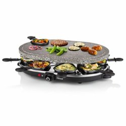 Grillplatta Princess 8 Oval Stone Grill Party 1200 W