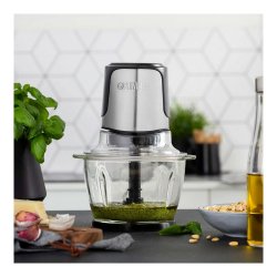 Kttkvarn Princess 221051 Picadora Svart Glas Rostfritt stl 300