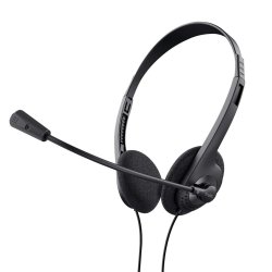 Hrlurar med Mikrofon Trust 21665 Svart