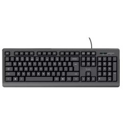 Tangentbord Trust 24639 Svart Engelska EEUU QWERTY