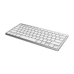 Trdlst Tangentbord Trust 24651 Qwerty US Silvrig Svartvit