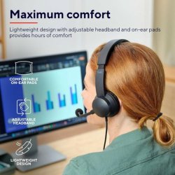 H�rlurar med Mikrofon Trust 25087 Svart