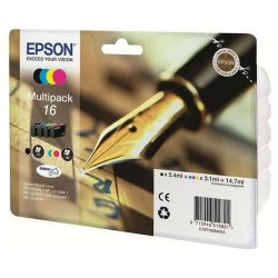 Original Blckpatron Epson Multipack 16 Svart