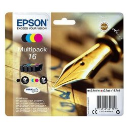 Original Blckpatron Epson Multipack 16 Svart