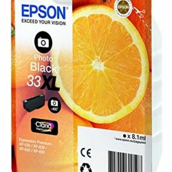 Original Blckpatron Epson C13T33614012 Svart