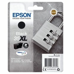 Original Blckpatron Epson 235M552 Svart