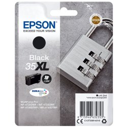 Original Blckpatron Epson 235M552 Svart
