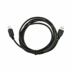 USB 2.0 A till USB B Kabel GEMBIRD CCP-USB2-AMBM-6 (1,8) Svart 1