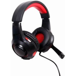 Hrlurar med mikrofon Gaming GEMBIRD GHS-U-5.1-01 Svart