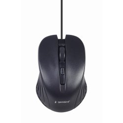Tangentbord och Mus GEMBIRD KBS-UM-04 Svart Svartvit QWERTY Qwer