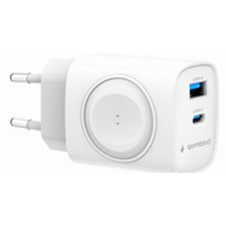 Vggladdare GEMBIRD TA-UC-PDQCW20-01-W