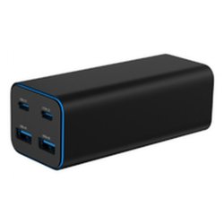 Vggladdare GEMBIRD TA-UC-2A2C-PD100-01-BK