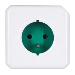 Plugg adapter Allocacoc 2100GN/FRORPC 230 V 16 A 5 Plug