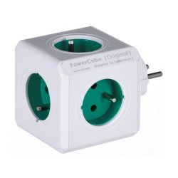 Plugg adapter Allocacoc 2100GN/FRORPC 230 V 16 A 5 Plug