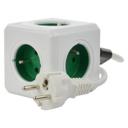 Plugg adapter Allocacoc 2300GN/FREXPC 16 A 5 Plug