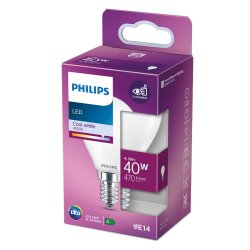 LED-lampa Philips F 40 W 4,3 W E14 470 lm 4,5 x 8,2 cm (4000 K)