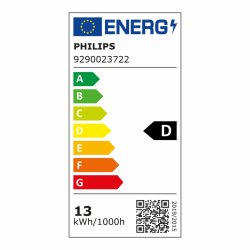 LED-lampa Philips D 120 W 13 W E27 2000 Lm 12,4 x 17,7 cm (4000