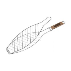 Grill fr fisk Rostfritt stl (14 x 58 cm)