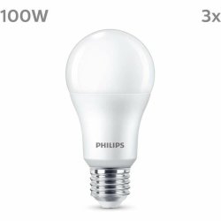 LED-lampa Philips A67 Vit E 100 W E27 3 antal (4000 K)