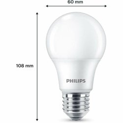 Sjlvlysande ledning Philips E27 F 8 W 60 W (2700 K)