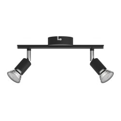 Spotlight Philips limbali Svart GU10 (2 antal)