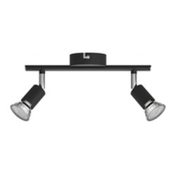Spotlight Philips limbali Svart GU10 (2 antal)