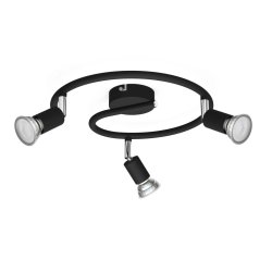 Spotlight Philips limbali Svart GU10 (3 antal)