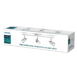 Spotlight Philips meranti Vit GU10
