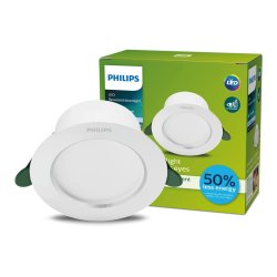 Downlight Philips Diamond Cut Vit 2 W 360 Lm  9,5 cm (4000 K)