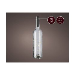 Dekorativ kork fr flaskor med LED Lumineo Svart